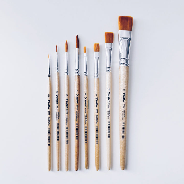 Farbfreude – Pinselset (8-teilig)