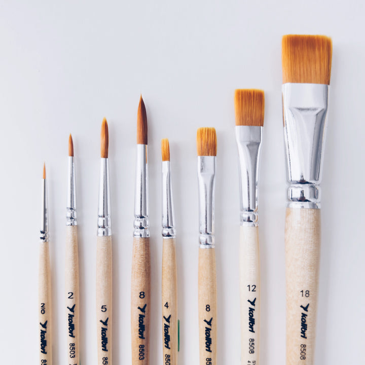 Farbfreude – Pinselset (8-teilig)