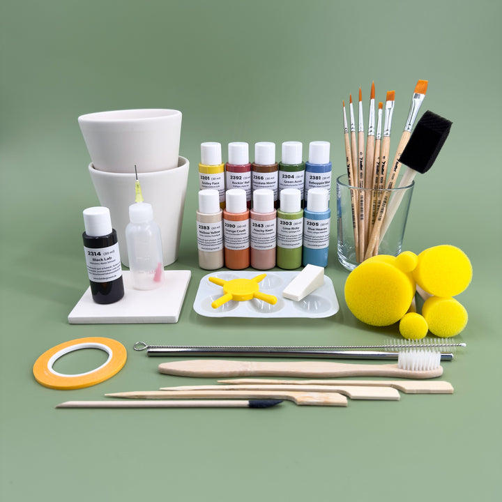 Gartenlust Keramikmalbox – Becher Einklang