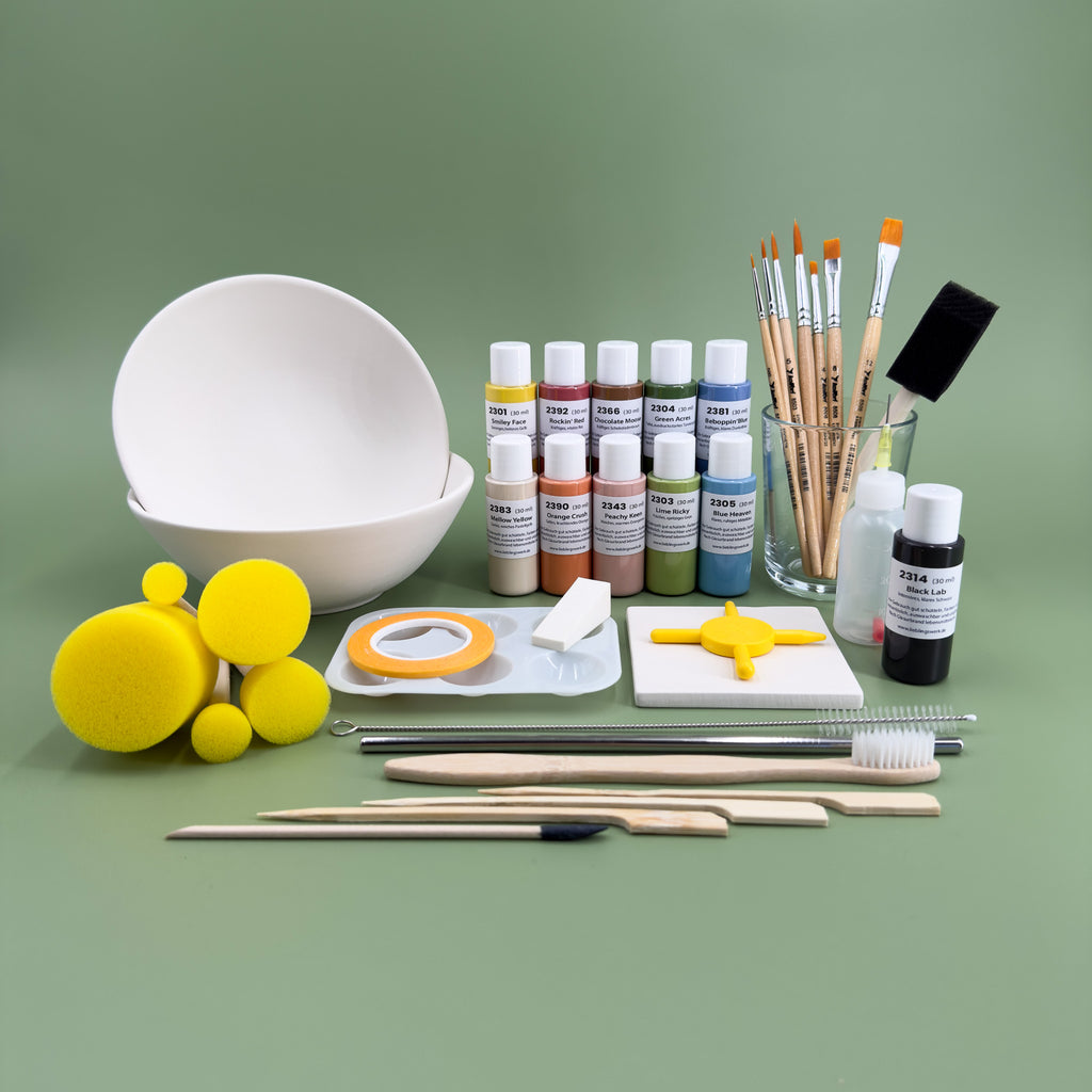 Gartenlust Keramikmalbox – Schale Morgenfreude