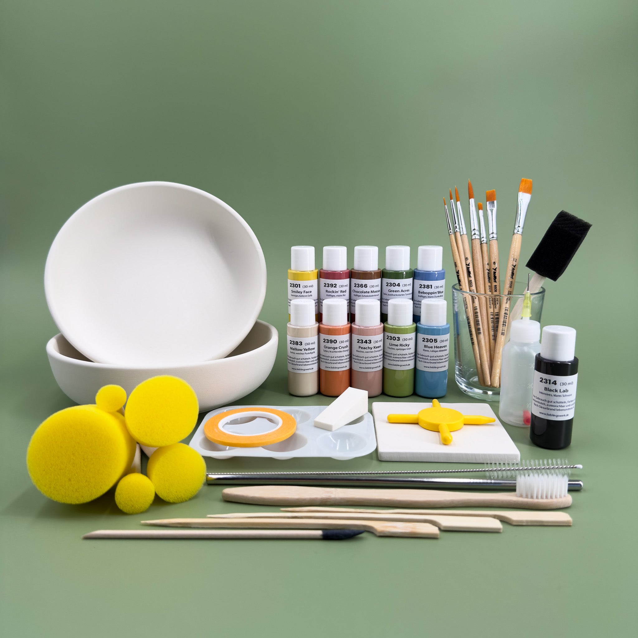 Gartenlust Keramikmalbox – Schale Feinkost