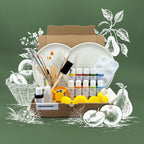 Gartenlust Keramikmalbox – Teller Erdenruhe