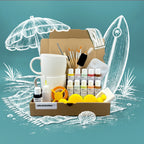 Sommerlaune Keramikmalbox – Tasse Alltagsliebe