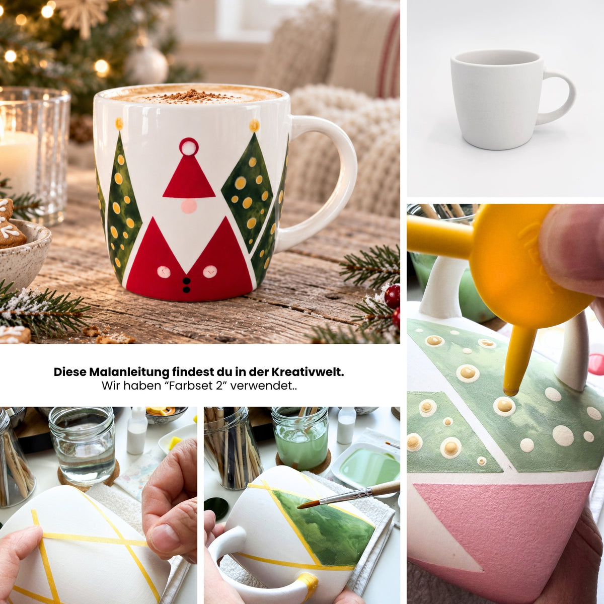 Winterzauber Keramikmalbox – Tasse Alltagsliebe