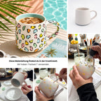 Sommerlaune Keramikmalbox – Tasse Tagesheld