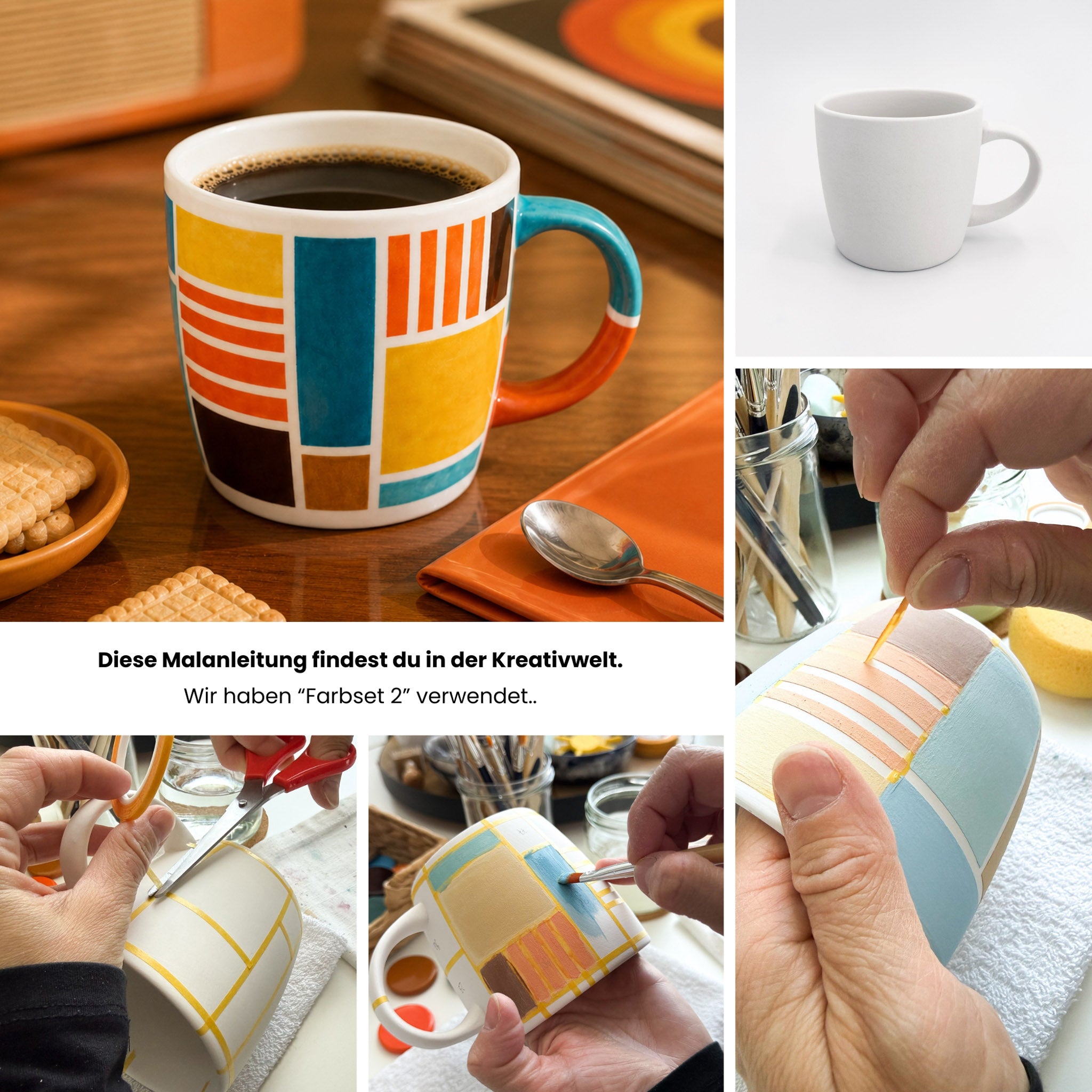 Zeitgeist Keramikmalbox – Tasse Alltagsliebe