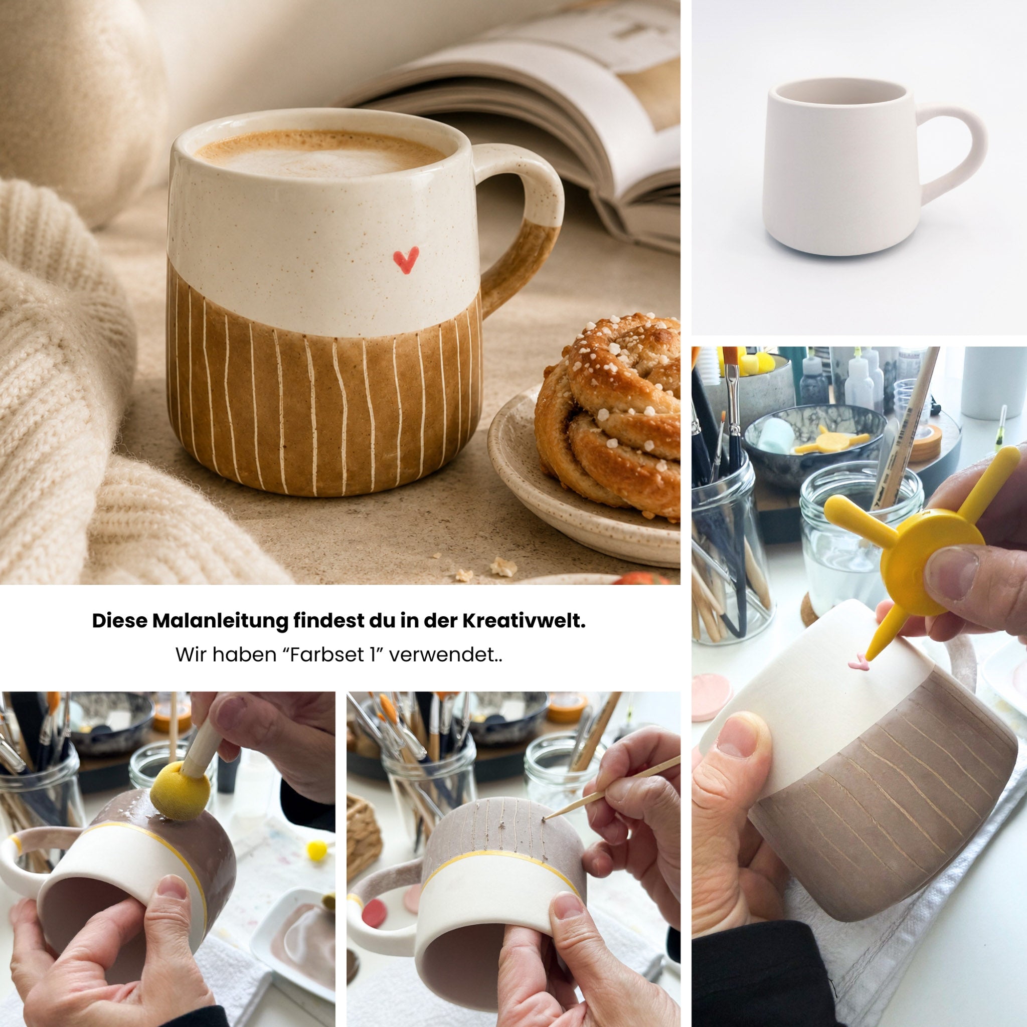 Zeitgeist Keramikmalbox – Tasse Tagesheld