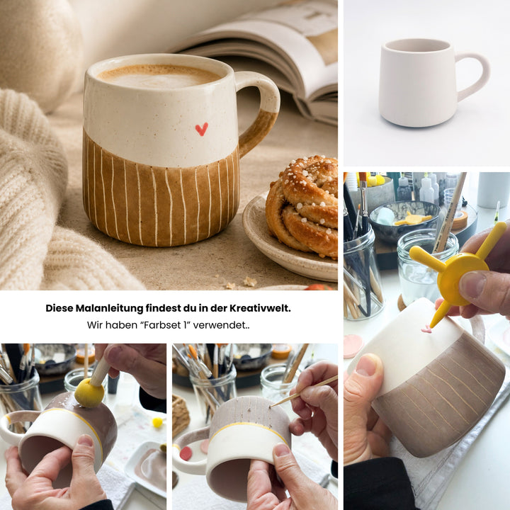 Zeitgeist Keramikmalbox – Tasse Tagesheld