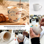 Sommerlaune Keramikmalbox – Tasse Alltagsliebe