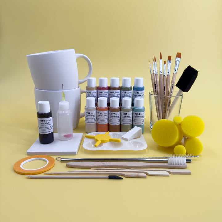 Zeitgeist Keramikmalbox – Tasse Alltagsliebe